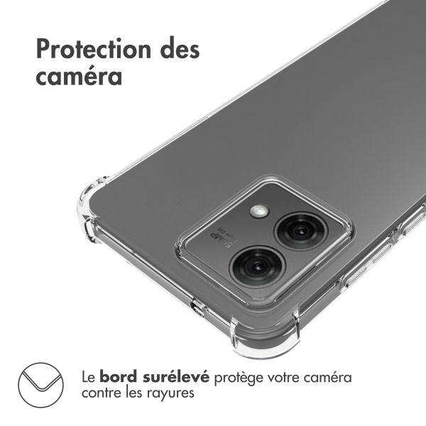 iMoshion Coque antichoc Motorola Moto G84  - Transparent