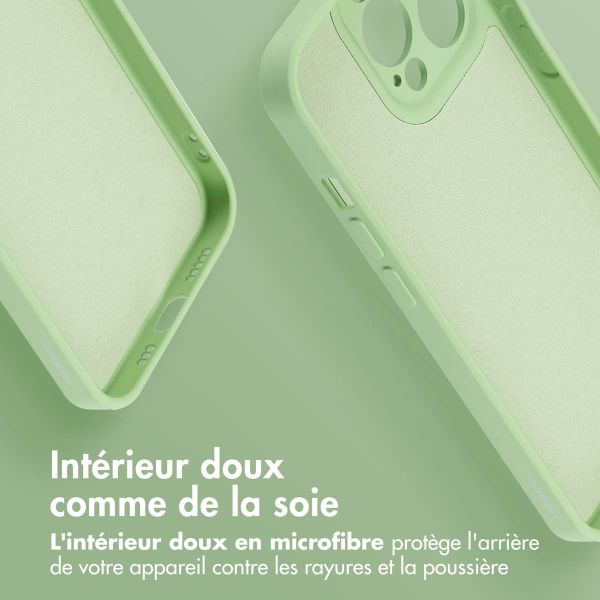 imoshion Coque Couleur avec MagSafe iPhone 13 Pro - Vert