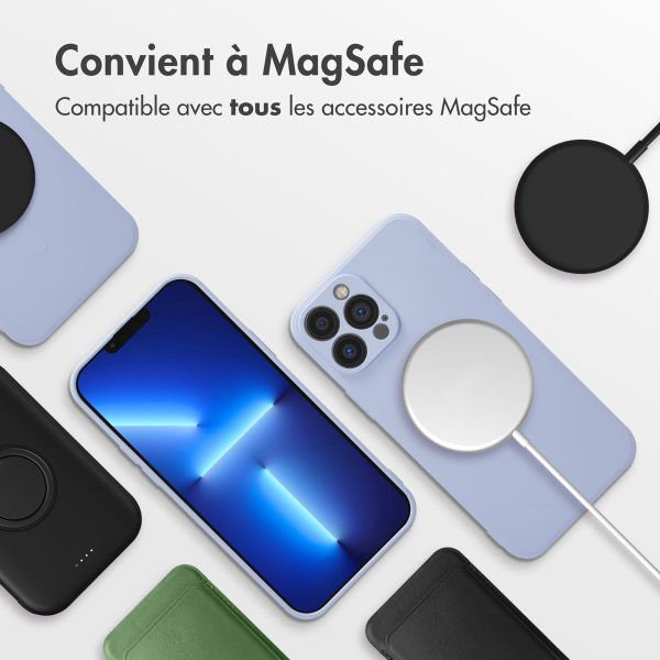 iMoshion Coque Couleur avec MagSafe iPhone 13 Pro Max - Lilas