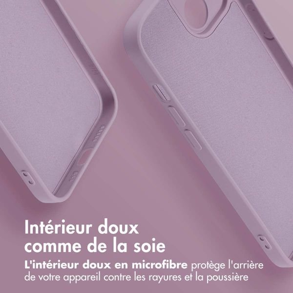 imoshion Coque Couleur avec MagSafe iPhone 14 - Violet