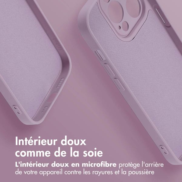 imoshion Coque Couleur avec MagSafe iPhone 14 Pro - Violet