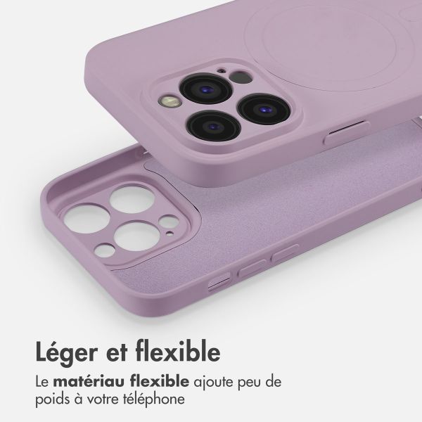 imoshion Coque Couleur avec MagSafe iPhone 14 Pro - Violet