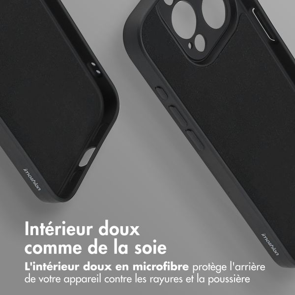 iMoshion Coque Couleur avec MagSafe iPhone 15 Pro - Noir