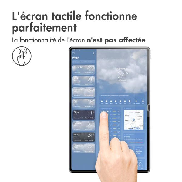 imoshion Protection d'écran en verre trempé Lenovo Tab P12