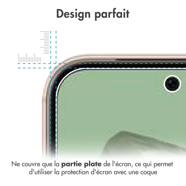 imoshion Protection d'écran Film 3 pack Google Pixel 8a - Transparent