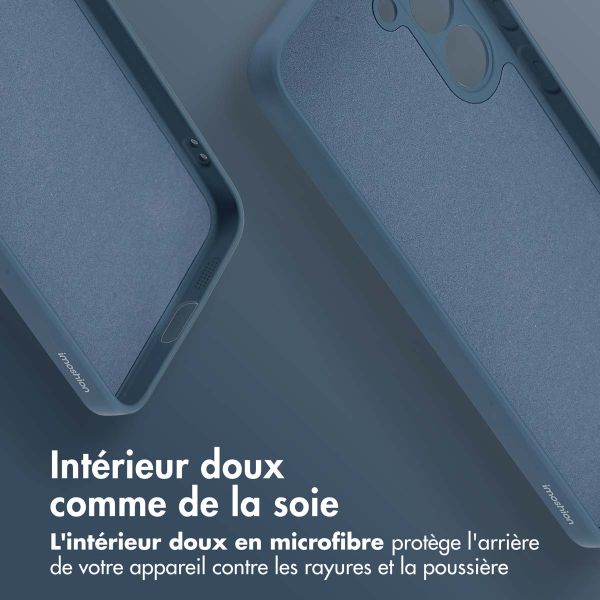 imoshion Coque Couleur avec MagSafe Samsung Galaxy S24 Plus - Bleu foncé