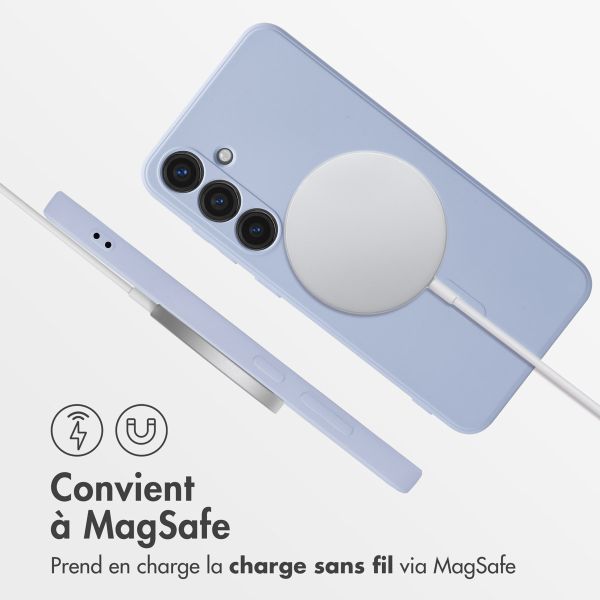 imoshion Coque Couleur avec MagSafe Samsung Galaxy S24 Plus - Lilas