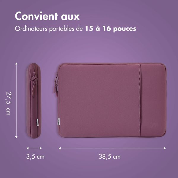 imoshion Pochette ordinateur avec compartiment 15-16 pouces - Royal Plum