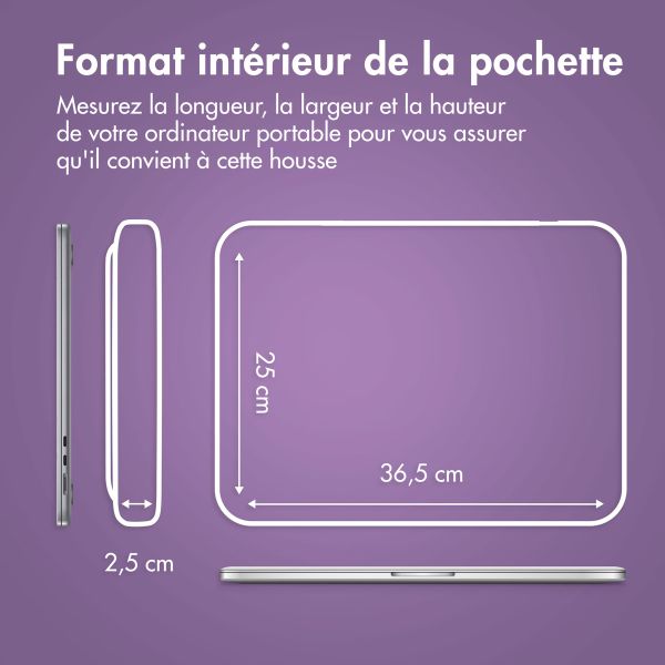 imoshion Pochette ordinateur avec compartiment 15-16 pouces - Lavender Lilac