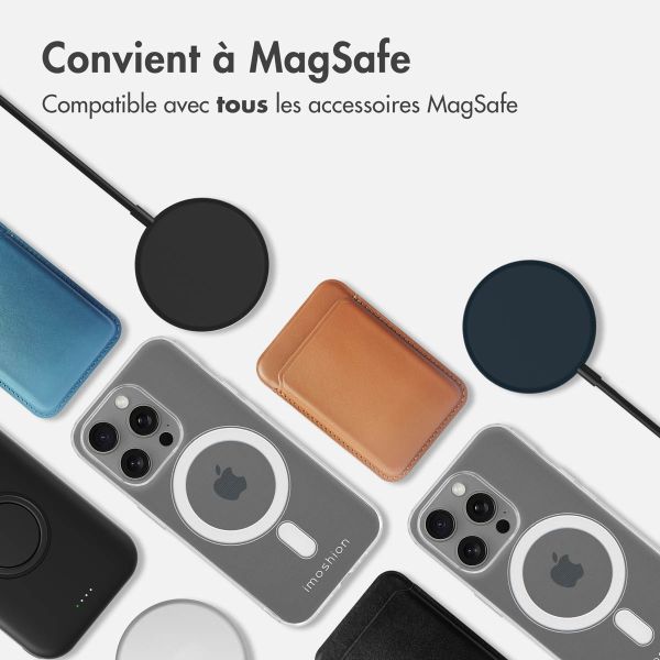 iMoshion Coque arrière avec MagSafe iPhone 15 Pro - Transparent