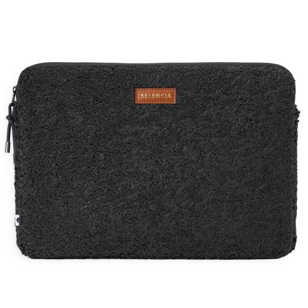 Selencia Pochette ordinateur Teddy 13-14 pouces - Black