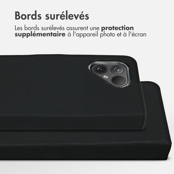 Accezz Étui de téléphone Wallet Fairphone 5 - Noir