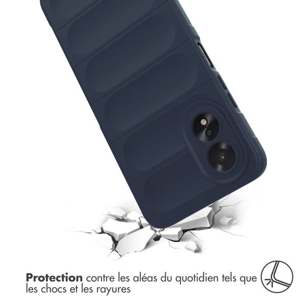 iMoshion Coque arrière EasyGrip Oppo A18 / Oppo A38 - Bleu foncé