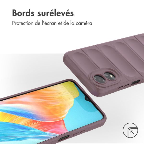 imoshion Coque arrière EasyGrip Oppo A18 / Oppo A38 - Violet