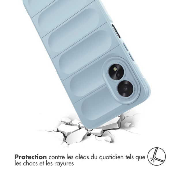 iMoshion Coque arrière EasyGrip Oppo A18 / Oppo A38 - Bleu clair