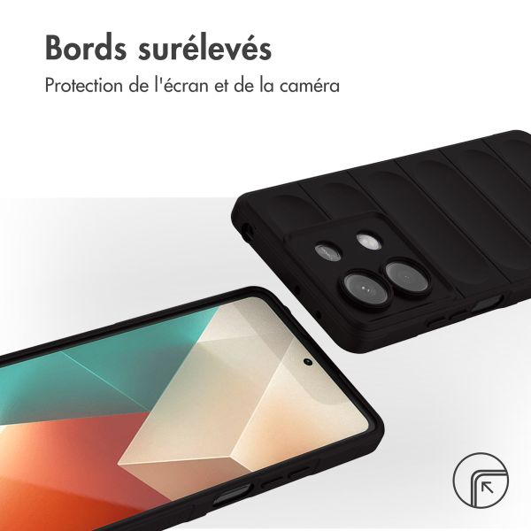 imoshion Coque arrière EasyGrip Xiaomi Redmi Note 13 (5G) - Noir