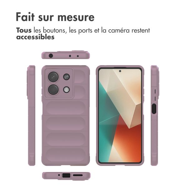 iMoshion Coque arrière EasyGrip Xiaomi Redmi Note 13 (5G) - Violet