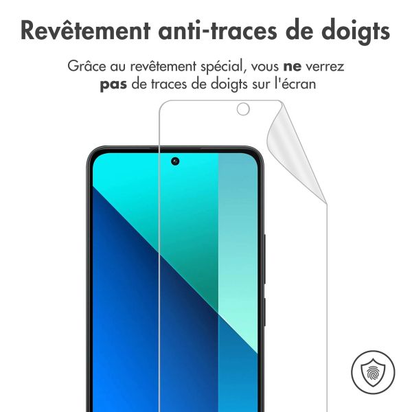 imoshion Protection d'écran Film 3 pack Xiaomi Redmi Note 13 (5G) - Transparent