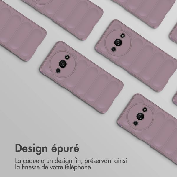 iMoshion Coque arrière EasyGrip Xiaomi Redmi A3 - Violet