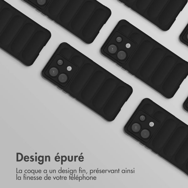 iMoshion Coque arrière EasyGrip Xiaomi Poco X6 Pro - Noir