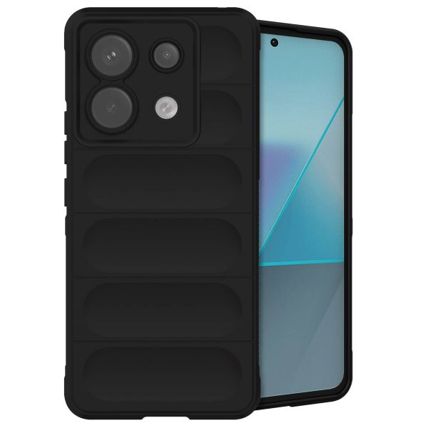 iMoshion Coque arrière EasyGrip Xiaomi Poco X6 Pro - Noir