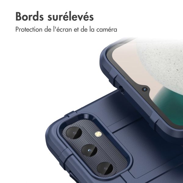 iMoshion Coque Arrière Rugged Shield pour Samsung Galaxy A05s - Bleu foncé