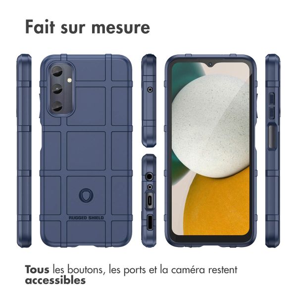 iMoshion Coque Arrière Rugged Shield pour Samsung Galaxy A05s - Bleu foncé