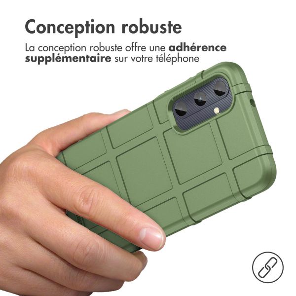 imoshion Coque Arrière Rugged Shield Samsung Galaxy A05s - Vert foncé