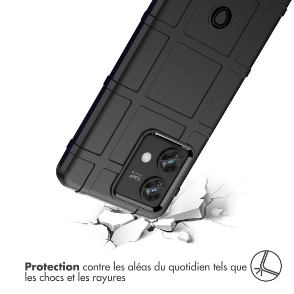 imoshion Coque Arrière Rugged Shield Motorola Edge 40 Neo - Noir