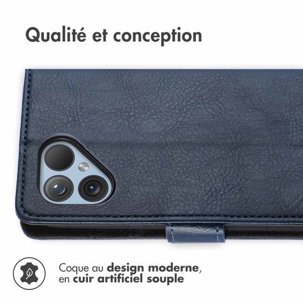 imoshion Étui de téléphone portefeuille Luxe Fairphone 5 - Bleu foncé