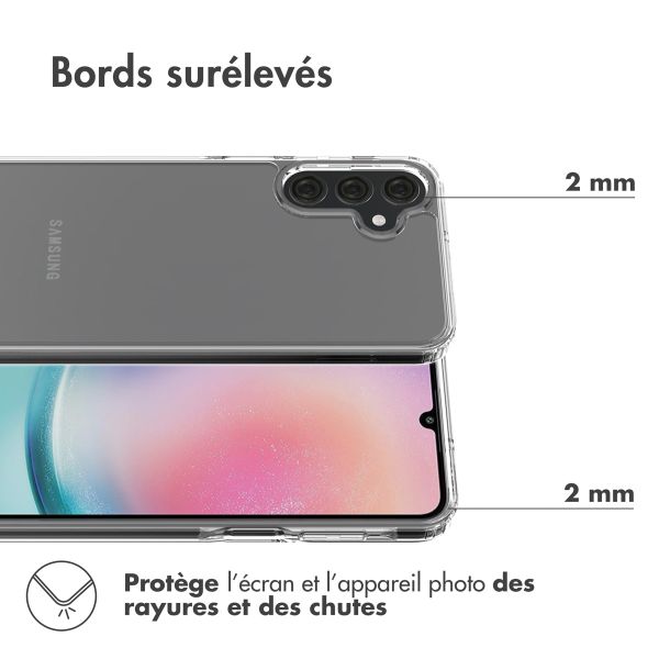 Accezz Coque Xtreme Impact Samsung Galaxy A25 (5G) - Transparent