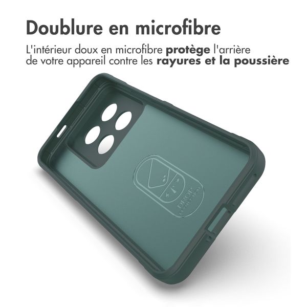 iMoshion Coque arrière EasyGrip Xiaomi 14 Pro - Vert foncé