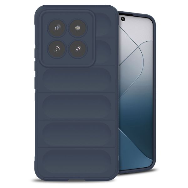 imoshion Coque arrière EasyGrip Xiaomi 14 Pro - Bleu foncé