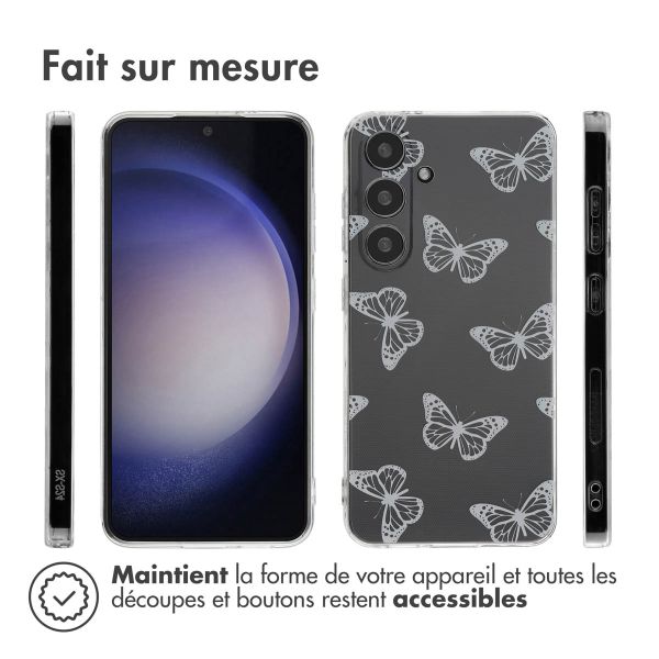 imoshion Coque Design Samsung Galaxy S24 - Butterfly