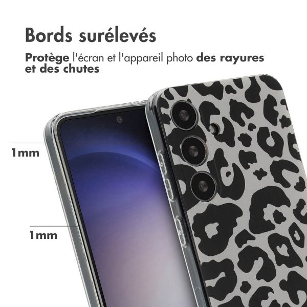 imoshion Coque Design Samsung Galaxy S24 - Leopard