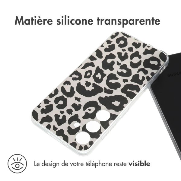 imoshion Coque Design Samsung Galaxy S24 - Leopard