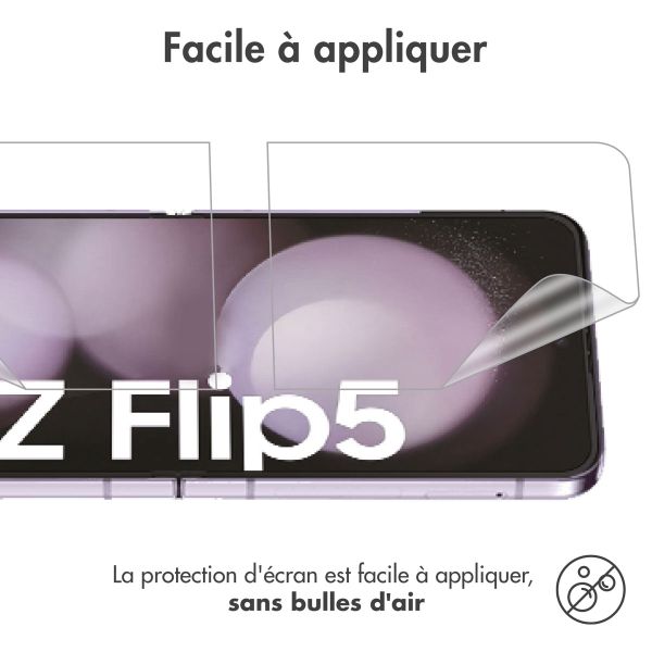 iMoshion Protection d'écran Film 3 pack Samsung Galaxy Flip 5 - Transparent