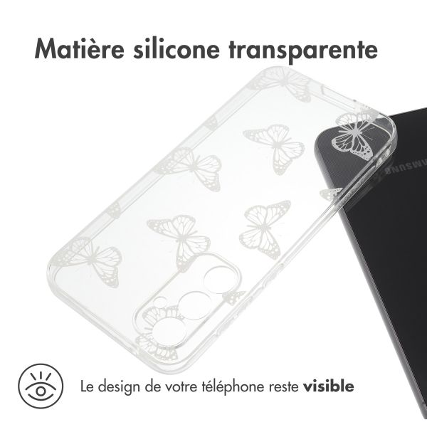 iMoshion Coque Design Samsung Galaxy S23 FE - Butterfly