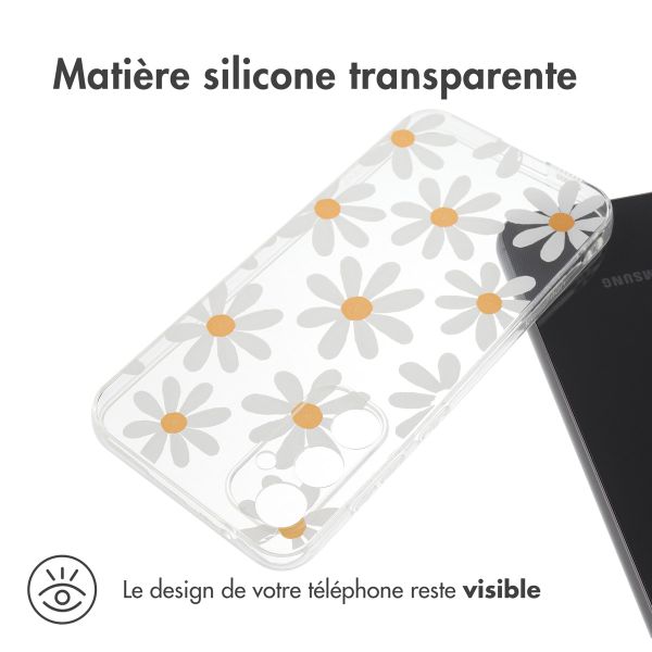 imoshion Coque Design Samsung Galaxy S23 FE - Daisy flower