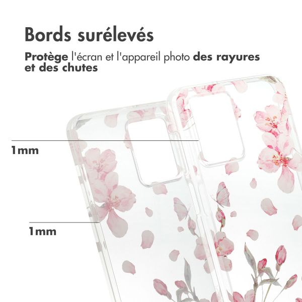 iMoshion Coque Design Motorola Moto G54 - Blossom