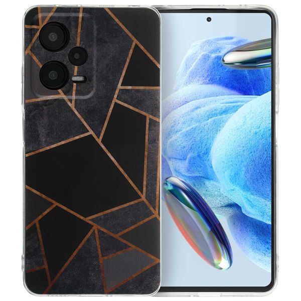 imoshion Coque Design Xiaomi Redmi Note 12 Pro - Black Graphic