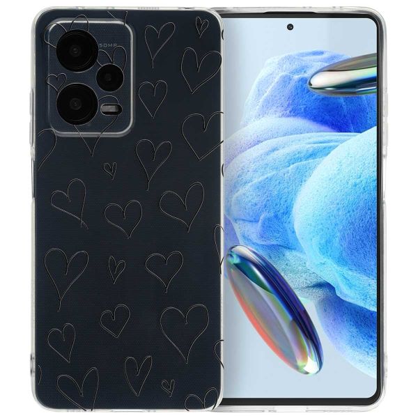 imoshion Coque Design Xiaomi Redmi Note 12 Pro - Hearts