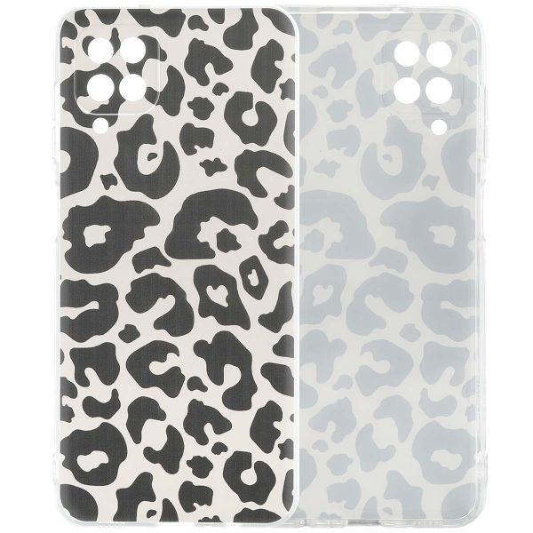 iMoshion Coque Design Samsung Galaxy A12 - Leopard