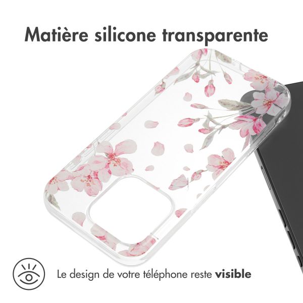 iMoshion Coque Design iPhone 15 Pro - Blossom