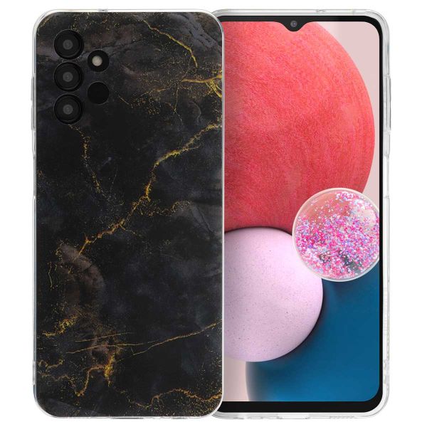 imoshion Coque Design Samsung Galaxy A13 (4G) - Black Marble