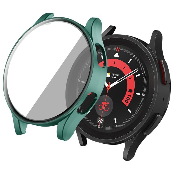 imoshion Coque rigide à couverture complète Samsung Galaxy Watch 4 40 mm - Vert foncé