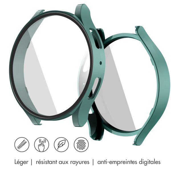 iMoshion Coque rigide à couverture complète Samsung Galaxy Watch 6 40 mm - Vert foncé