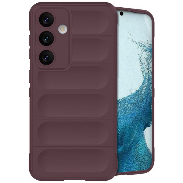 iMoshion Coque arrière EasyGrip Samsung Galaxy S24 Plus - Aubergine 