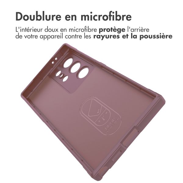 iMoshion Coque arrière EasyGrip Samsung Galaxy S24 Ultra - Violet