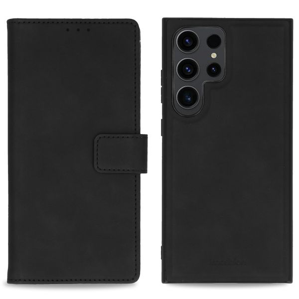 iMoshion Etui de téléphone de type portefeuille de luxe 2-en-1 amovible Samsung Galaxy S24 Ultra - Noir